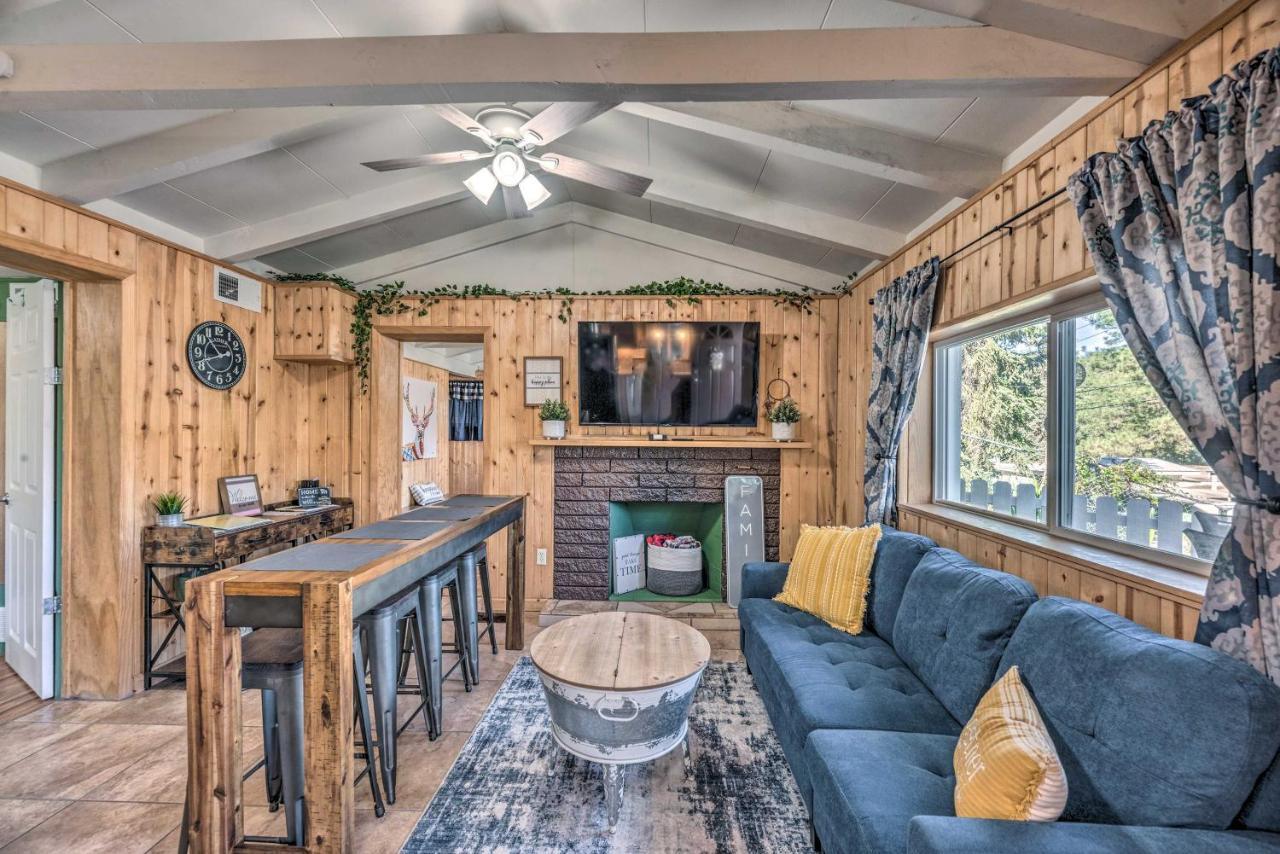 Cabin With Mountain Views About 2 Mi To Ruidoso Midtown! المظهر الخارجي الصورة